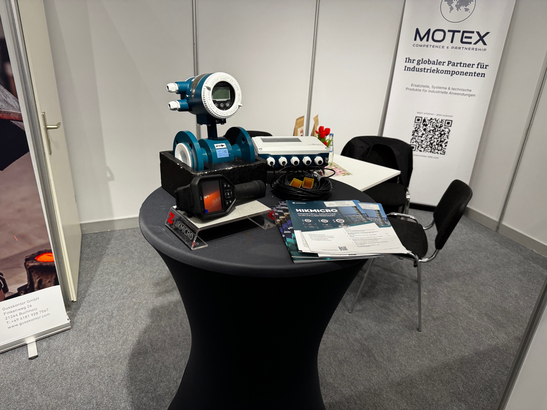 Industrielle Messtechnik von HIKMICRO am Messestand der MOTEX Teile GmbH auf der NORTEC 2026 in Hamburg