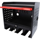 eMONSTER Werkzeugschrank zur Wandmontage mit 1 Tür, H435xB480xT282mm