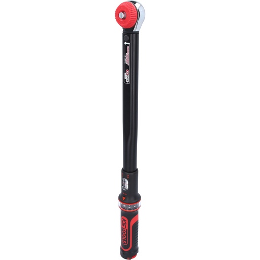 KS Tools 1/2" ERGOTORQUE®precision Ratschen-Drehmomentschlüssel Drehknopf, 20-200Nm