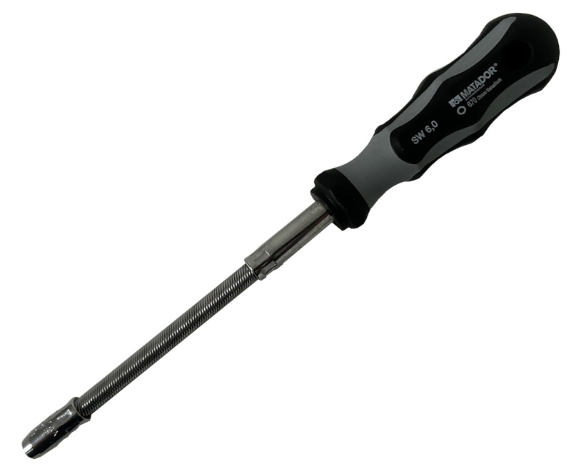 [0670 0060] MATADOR - Hex Socket Wrench, Flexible, 6 mm
