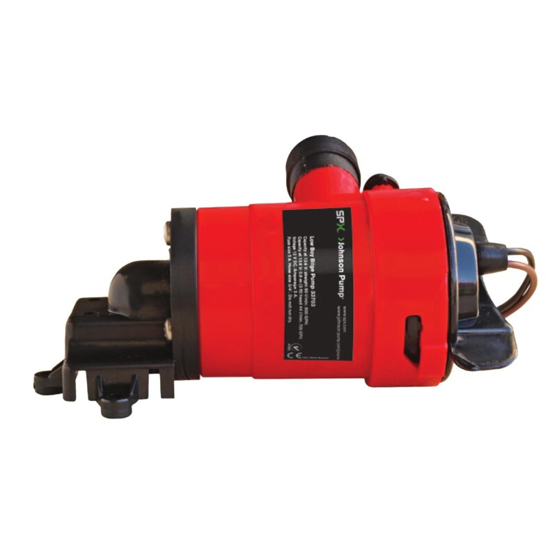 Low Boy Bilge Pump L550 LB-800 GPH 12V | SPX Johnson Pump 32-33703LB-01