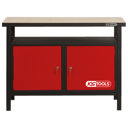[865.0002] Professional Workbench with 2 Doors, H840xW1200xD600mm