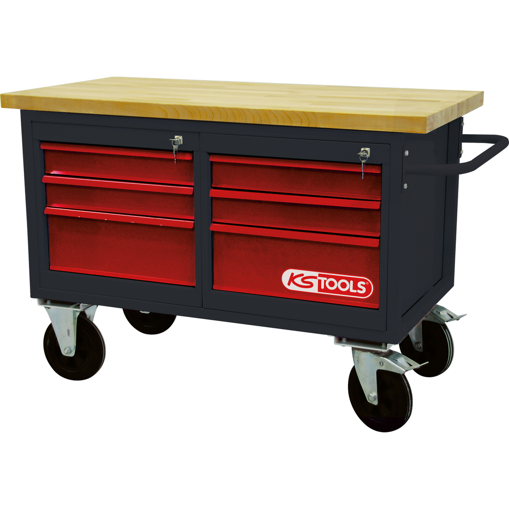 Mobile Workbench with 6 Drawers 865.0011