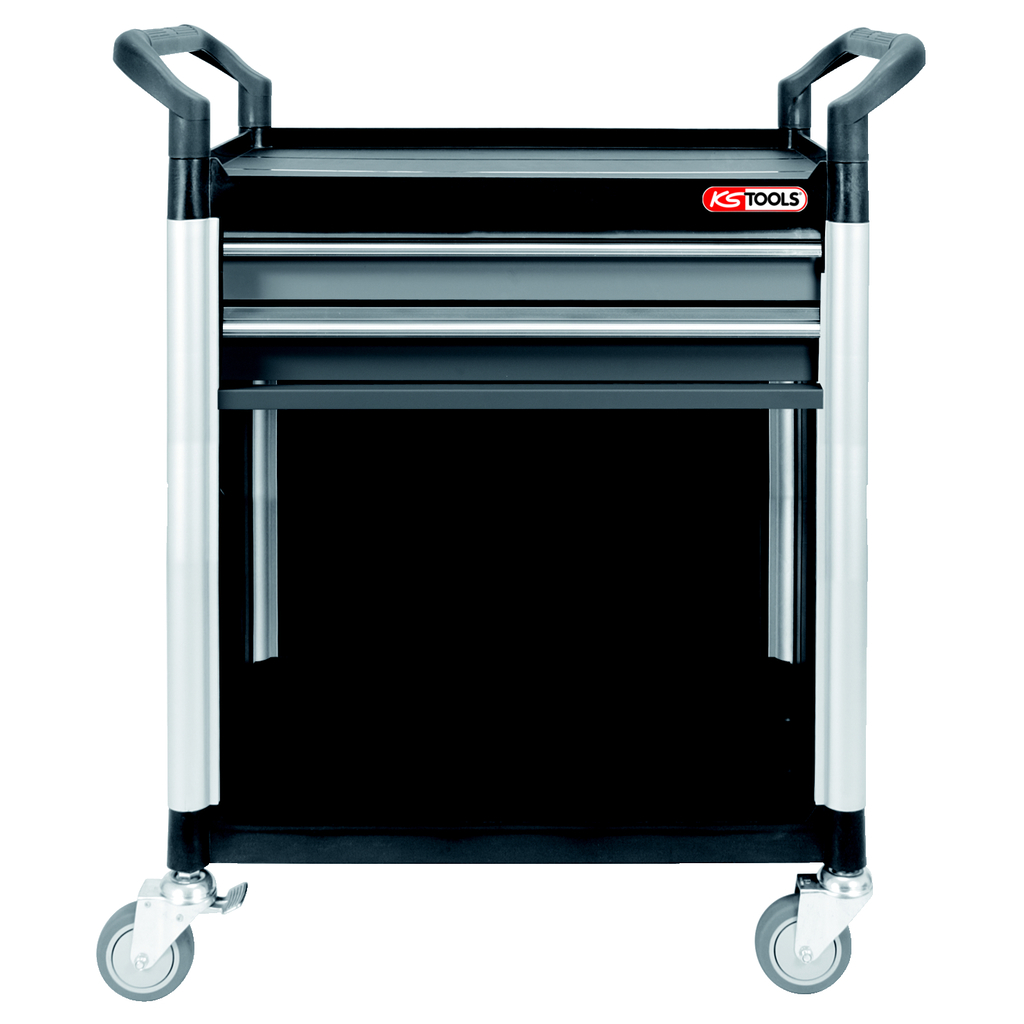 KS Tools Workshop Service Trolley with 2 Drawers and Paneling 800.0031