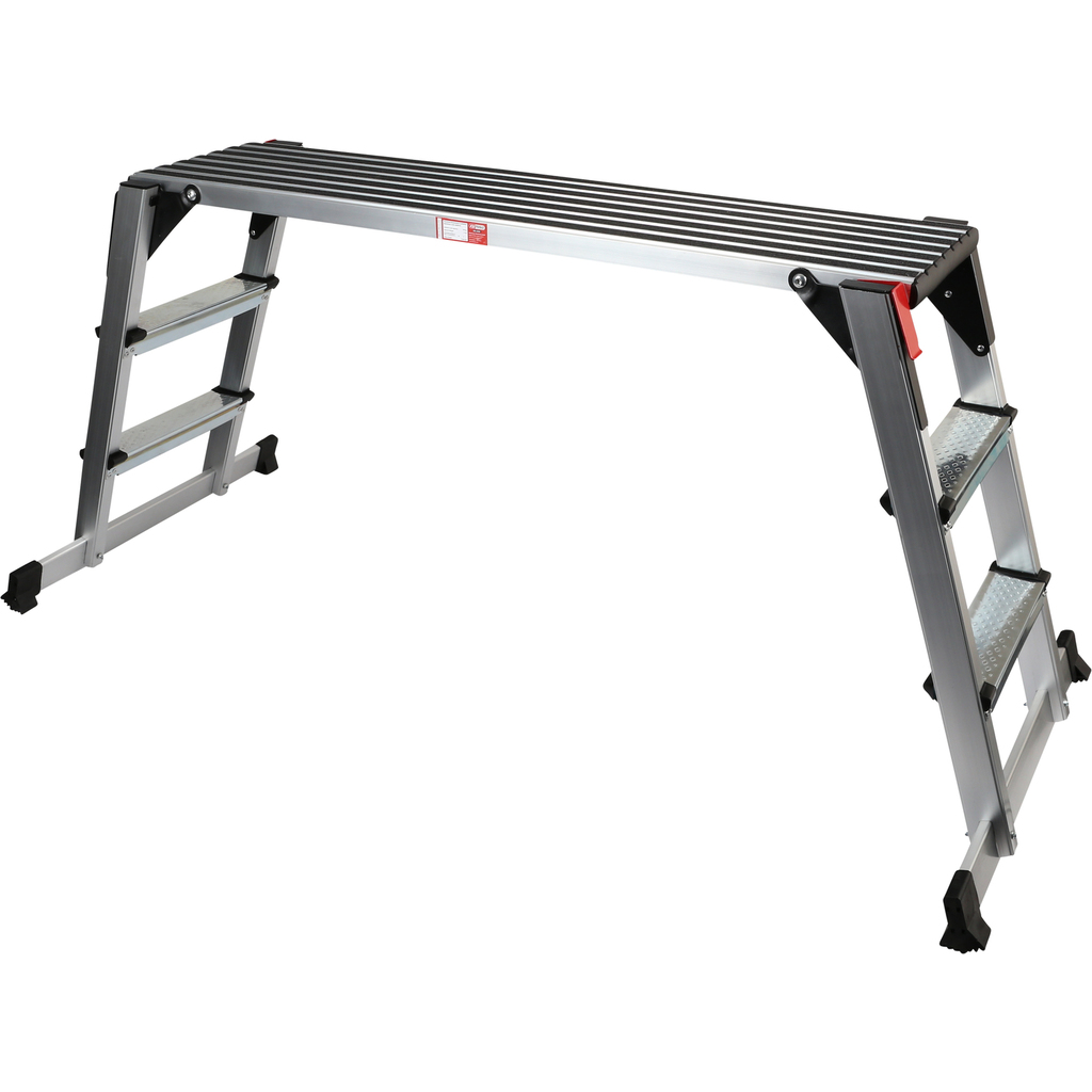 Aluminium Safety Work Platform, L1650xW380xH730mm