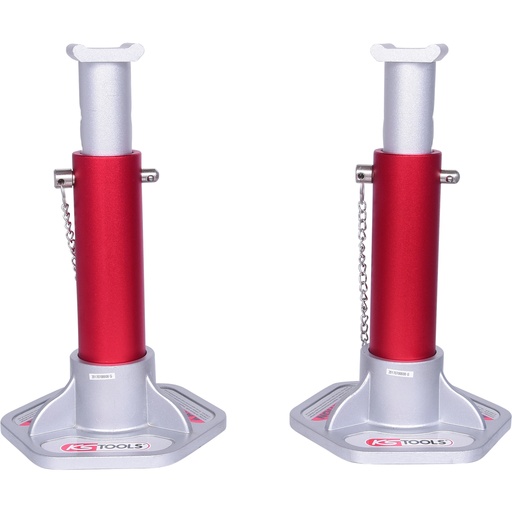 [160.0315] Aluminium Jack Stand Set, 2-piece