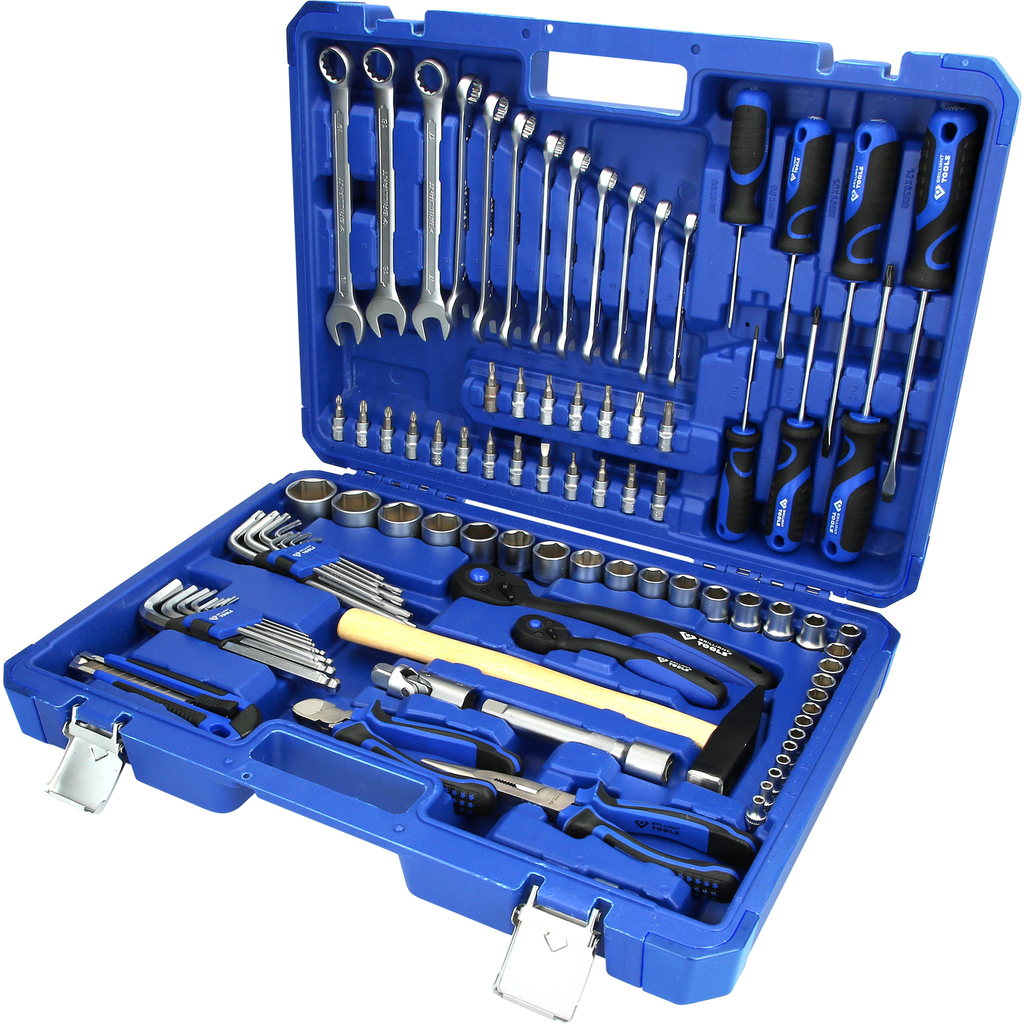 [BT024095] Brilliant 1/4" + 1/2" Universal Socket Set, 95-Piece