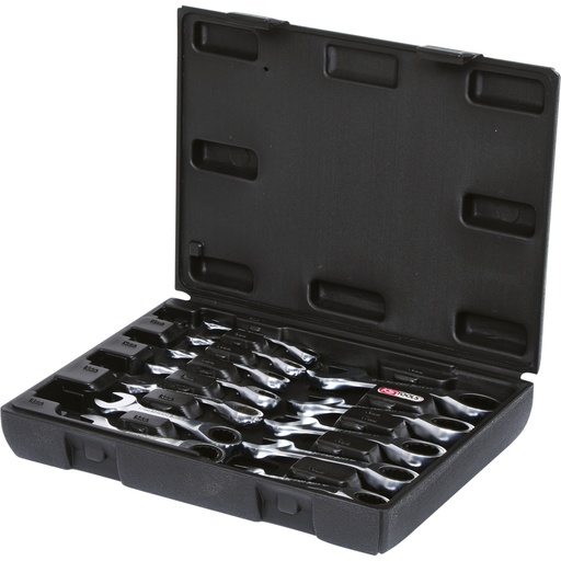 [503.4652] KS Tools GEARplus Ratcheting Combination Wrench Set, Short, 12-Piece