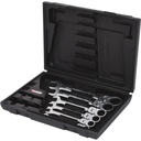 KS Tools GEARplus Flex-Head Ratcheting Wrench Set, 6-Piece, Lockable