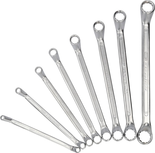 [512.0218] COMPETITION Doppel-Ringschlüssel-Satz, gekröpft, 8-tlg