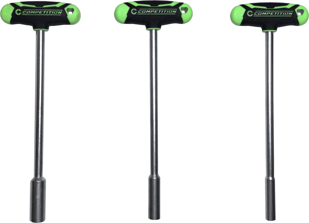 COMPETITION T-Handle Socket Screwdriver Set, 3-pc
