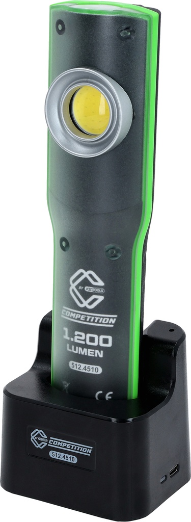 COMPETITION LED-Arbeitsleuchte, dimmbar, 1200 Lumen, mit Ladestation