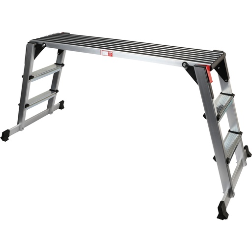 [800.0985] Aluminium Safety Work Platform, L1650xW380xH730mm
