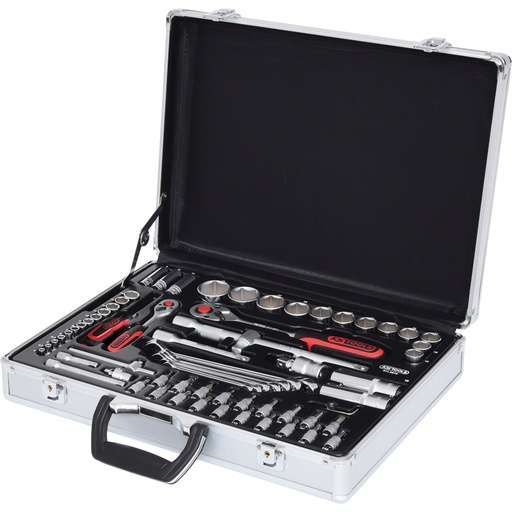 [911.0670] KS Tools 1/4" + 1/2" Socket Set, 70-Piece