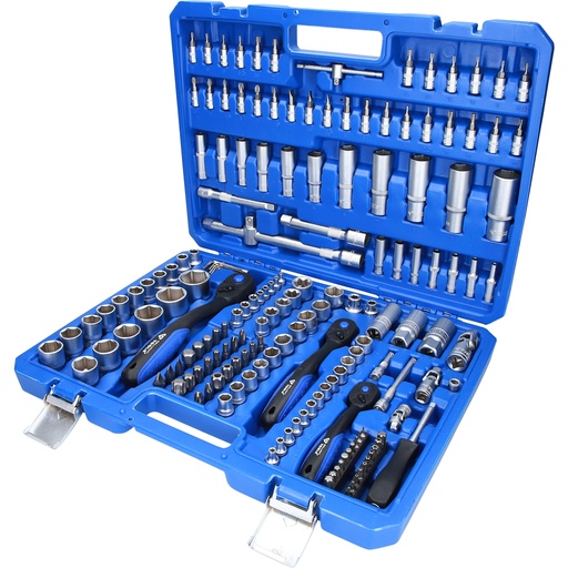 [BT023172] Brilliant Tools Socket Set, 172-pc, 1/4", 3/8", 1/2"