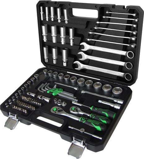 [512.0092] COMPETITION 1/4" + 3/8" Steckschlüssel -Satz, 91-tlg