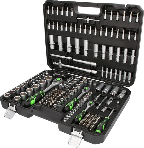 [512.0191] COMPETITION 1/4"+3/8"+1/2" Socket Set, 191-Piece