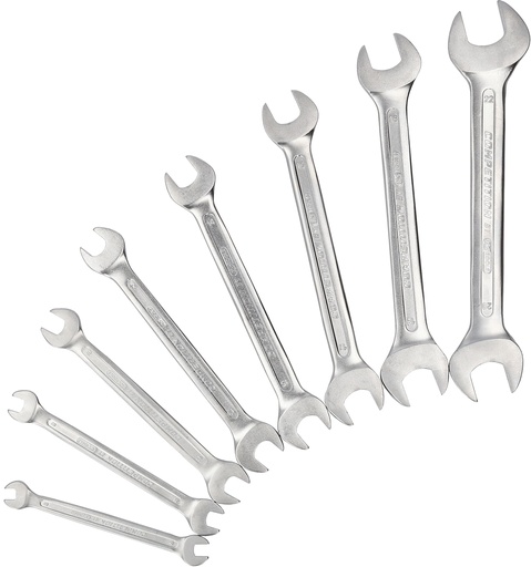 [512.0208] COMPETITION Double Open-End Wrench Set, 8-Pc